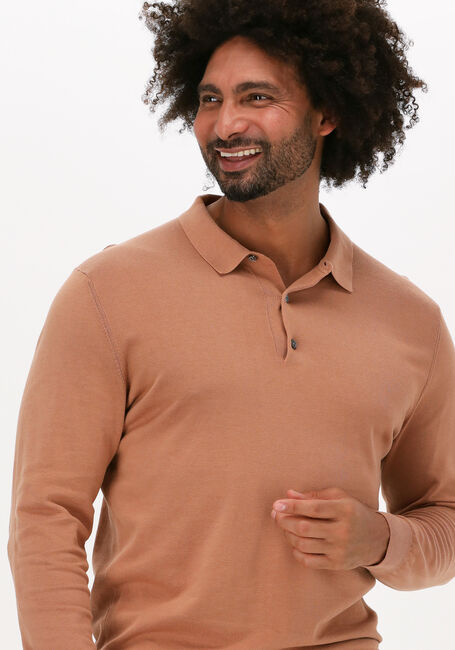 Camelfarbene PROFUOMO Polo-Shirt PPTJ1-AN - large
