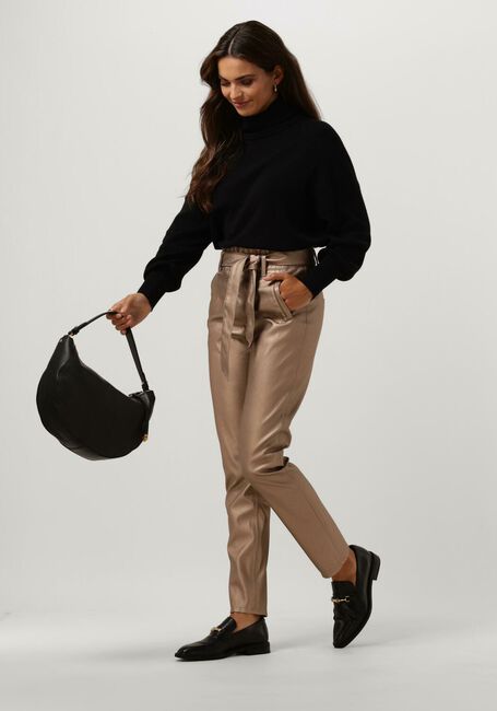 Schwarze KNIT-TED Rollkragenpullover MARA - large