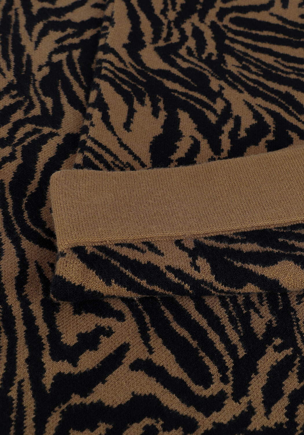 Camelfarbene Y.A.S. Midirock YASHALLI HW MIDI KNIT SKIRT S - large