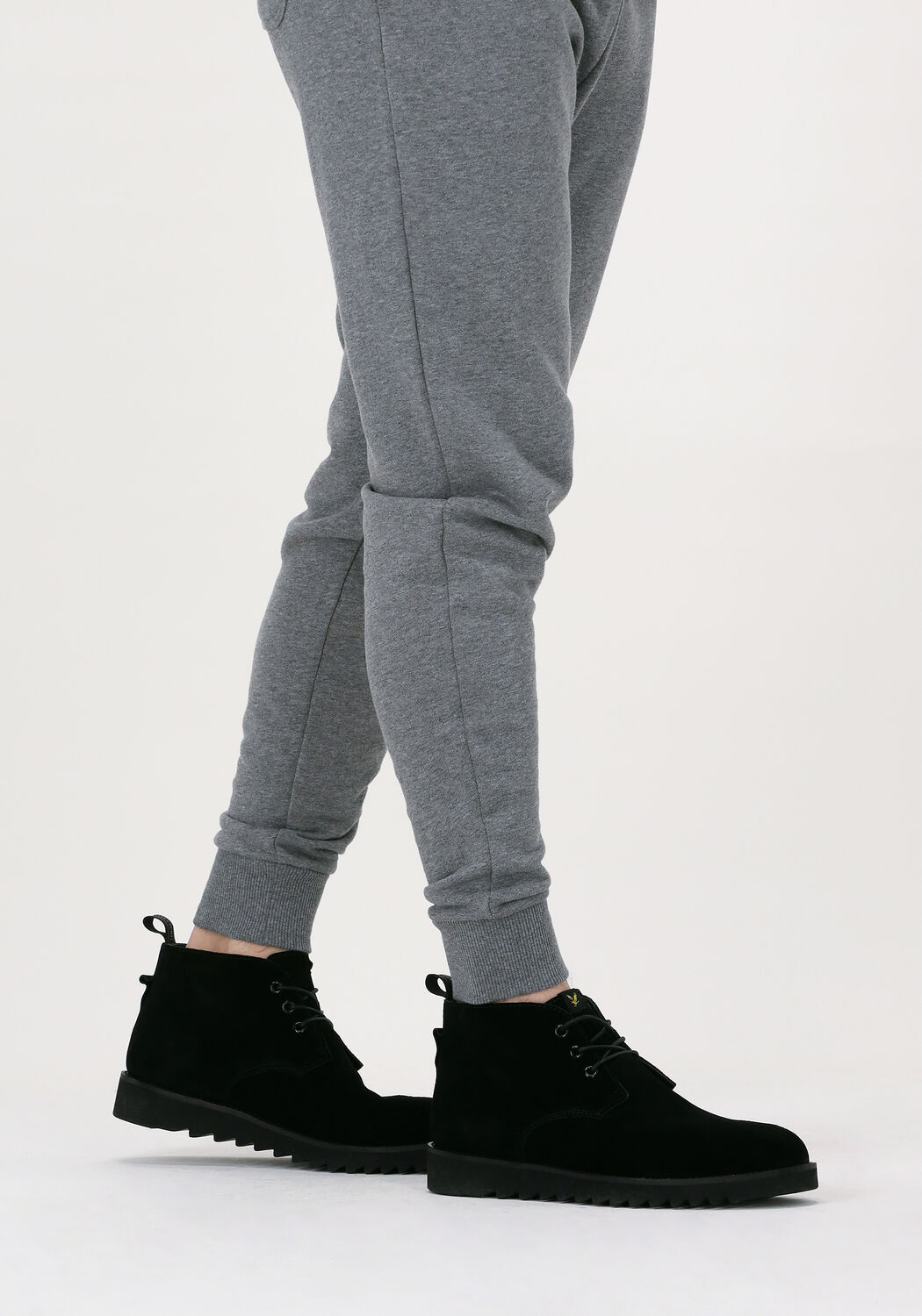 Schwarze LYLE & SCOTT Schn&uuml;rboots HARPER - large