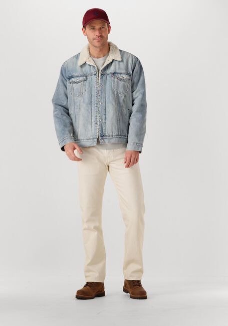 Hellblau LEVI'S Jeansjacke TYPE 3 SHERPA TRUCKER - large