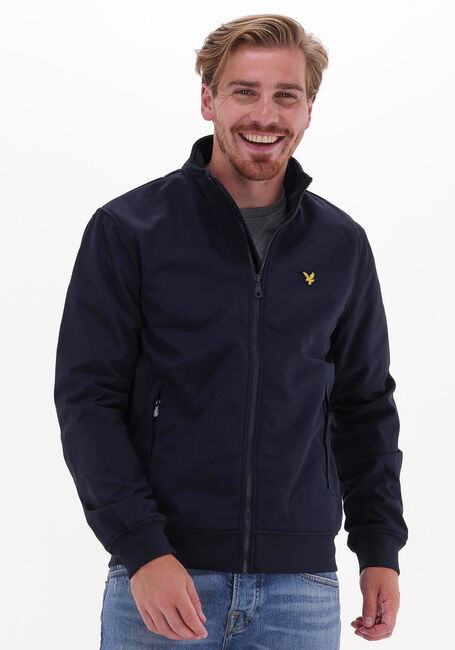 Blaue LYLE & SCOTT Jack FLEECE LINED FUNNEL NECK JACKET - large