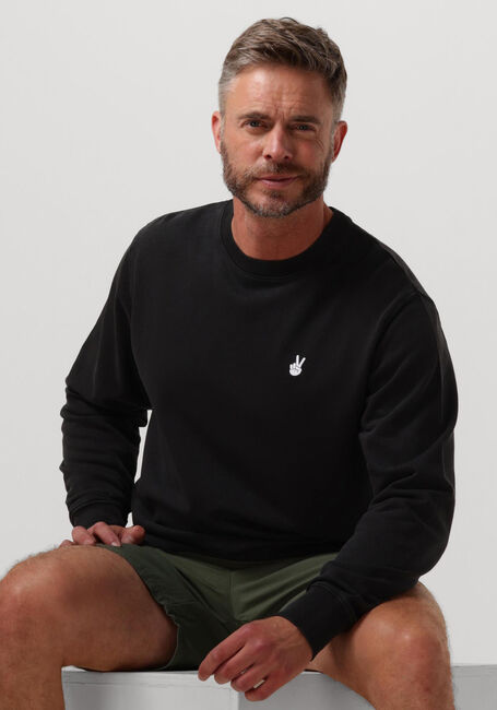 Schwarze STRØM Clothing Sweatshirt SWEATER - large