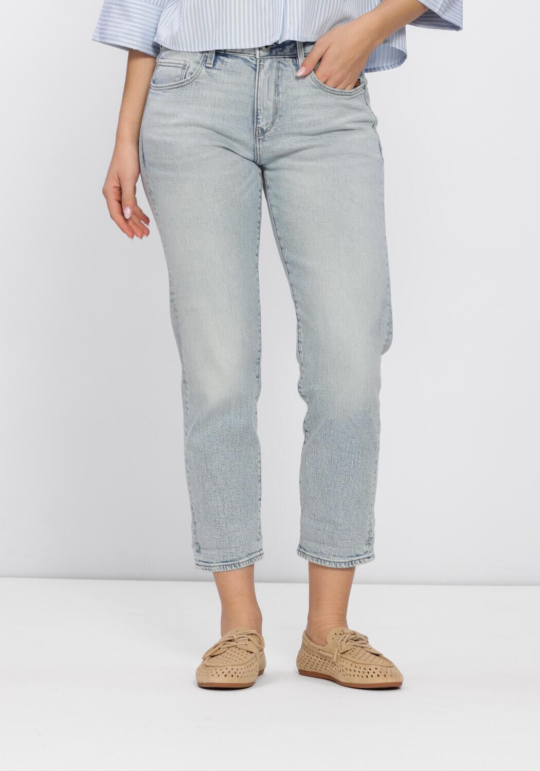 Blaue G-STAR RAW Mom jeans KATE BOYFRIEND WMN - large