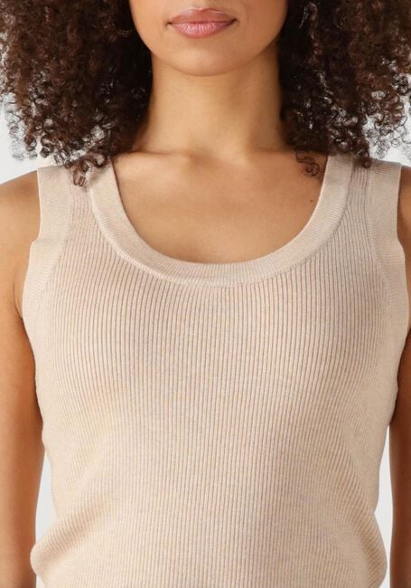 Beige YDENCE Top KNITTED TOP KEELY - large