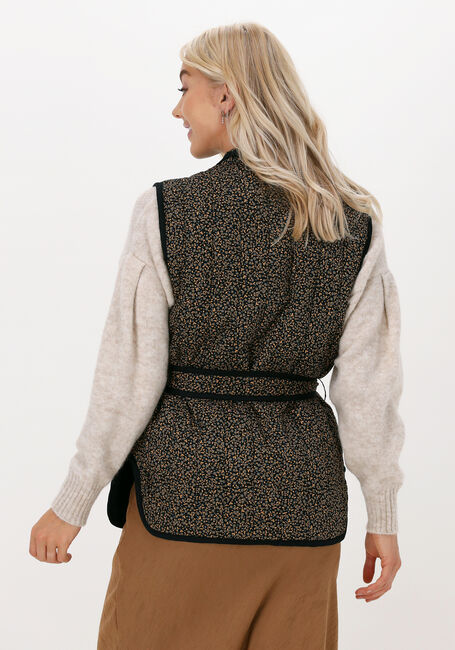 Schwarze SECOND FEMALE Bodywarmer ARLINDA QUILT WAISTCOAT - large
