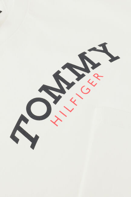 Wei&szlig;e TOMMY HILFIGER T-shirt MONOGRAM GRAPHIC T-SHIRT - large
