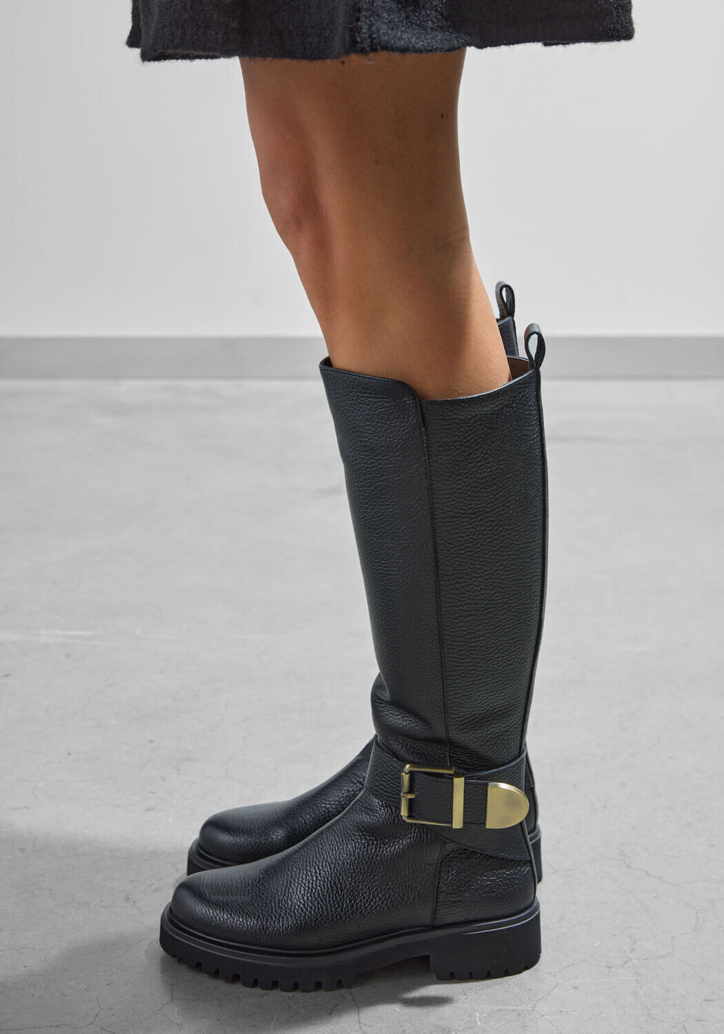 Schwarze LINA LOCCHI Stiefeletten V66 - medium