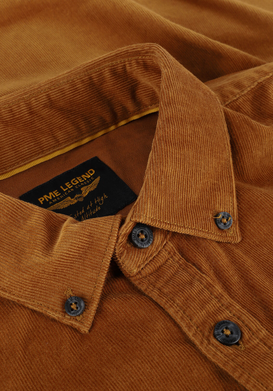 Orangene PME LEGEND Casual-Oberhemd LONG SLEEVE SHIRT FINE CTN COR - large