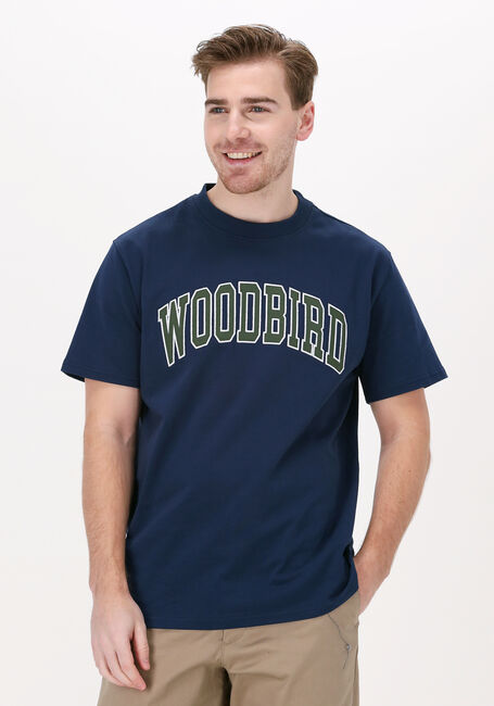 Dunkelblau WOODBIRD T-shirt RICS BALL TEE - large