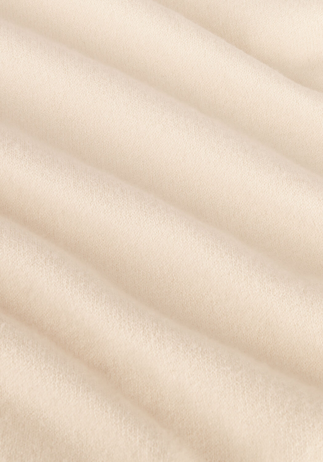 Ecru SUMMUM Pullover PUFFY SLEEVE SWEATER BASIC KNIT (7S550) - large