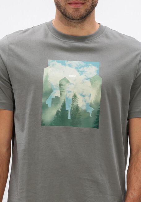 Graue BOSS ORANGE T-shirt TE_COVER - large