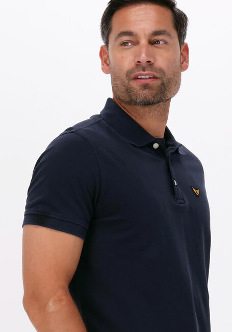 Dunkelblau PME LEGEND Polo-Shirt SHORT SLEEVE POLO GARMENT DYED PIQUE - large