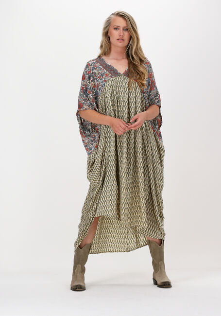 Mehrfarbige/Bunte SISSEL EDELBO Maxikleid MADONNA MIX CAFTAN - large