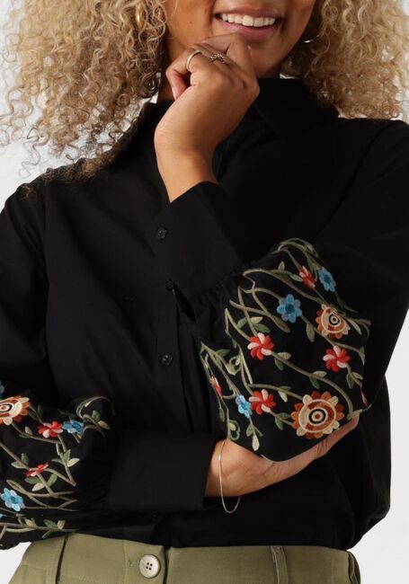 Schwarze YDENCE Blusen BLOUSE BLOSSOM - large