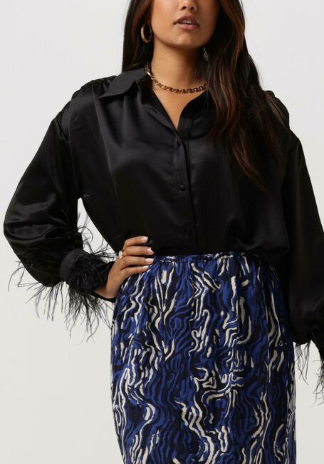 Schwarze ACCESS Blusen W2-7042-134 - large