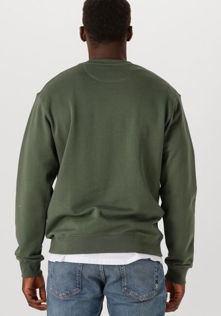Grüne SCOTCH & SODA Sweatshirt SEASONAL CORE - REGULAR-FIT LOGO SWEATSHIRT - large