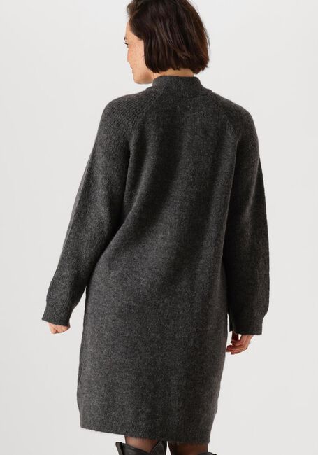 Schwarze SELECTED FEMME Minikleid SLFLULU LS HIGH NECK KNIT DRESS - large