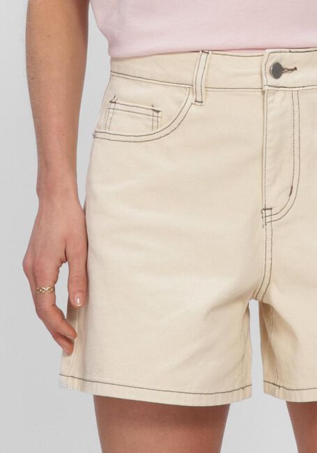 Beige OBJECT Kurze Hosen OBJANDREA HW SHORTS - large