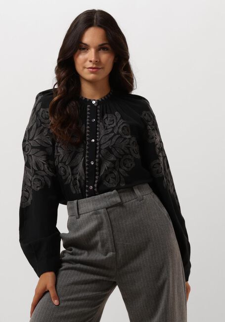 Schwarze ANTIK BATIK Blusen EGLANTINE BLOUSE - large