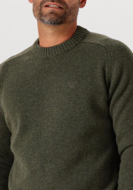 Dunkelgrün BARBOUR Pullover GRANGETOWN CREW NECK SWEATER - large