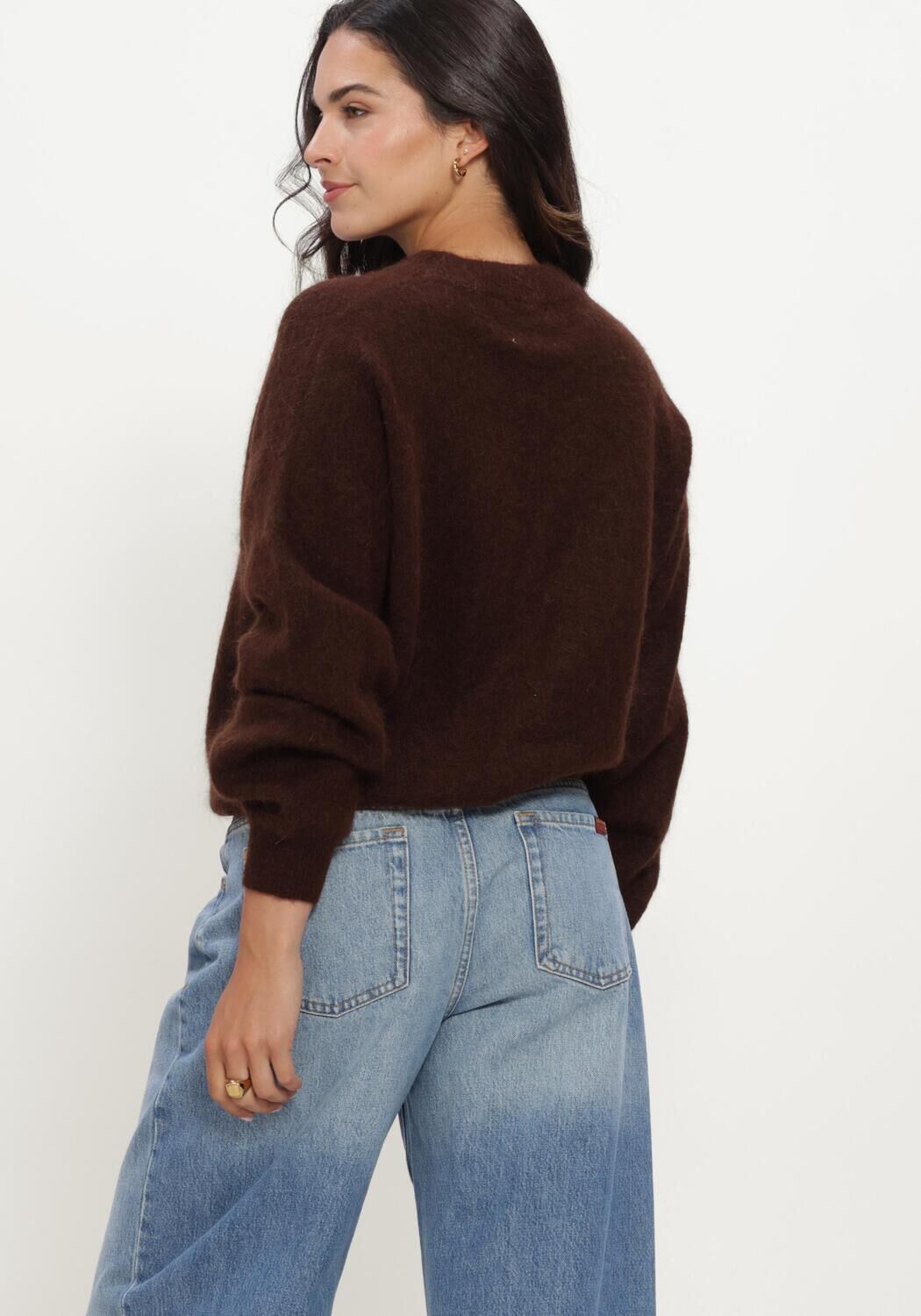 Braune TWNS Pullover HIGH-NECK PULLOVER, LONG SLEEVES - large