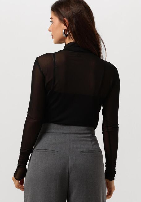 Schwarze CC HEART Tops & T-shirts EVE MESH TURTLENECK - large