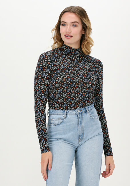 Braune SCOTCH & SODA Top PRINTED LONG SLEEVED MOCK NECK - large