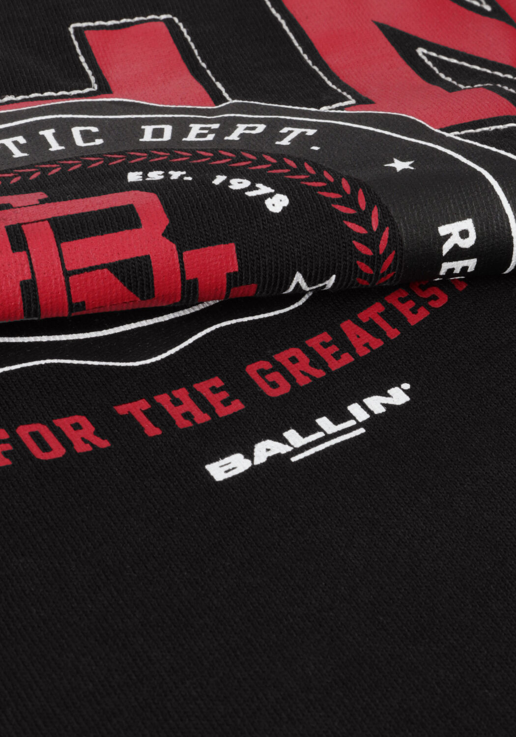 Schwarze BALLIN T-shirt 037107 - large