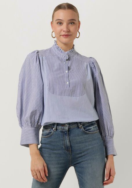 Hellblau ANTIK BATIK Blusen POPY BLOUSE - large