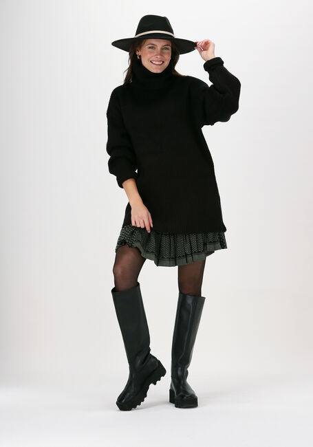 Schwarze RIANNE MEIJER x NA-KD Pullover HIGH NECK RIBBED SWEATER - large