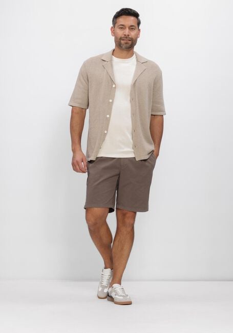 Braune PROFUOMO Kurze Hose SHORT SPRTCORD - large