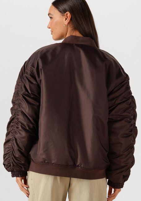 Braune OBJECT Jack OBJMARY OVERSIZE BOMBER JACKET - large