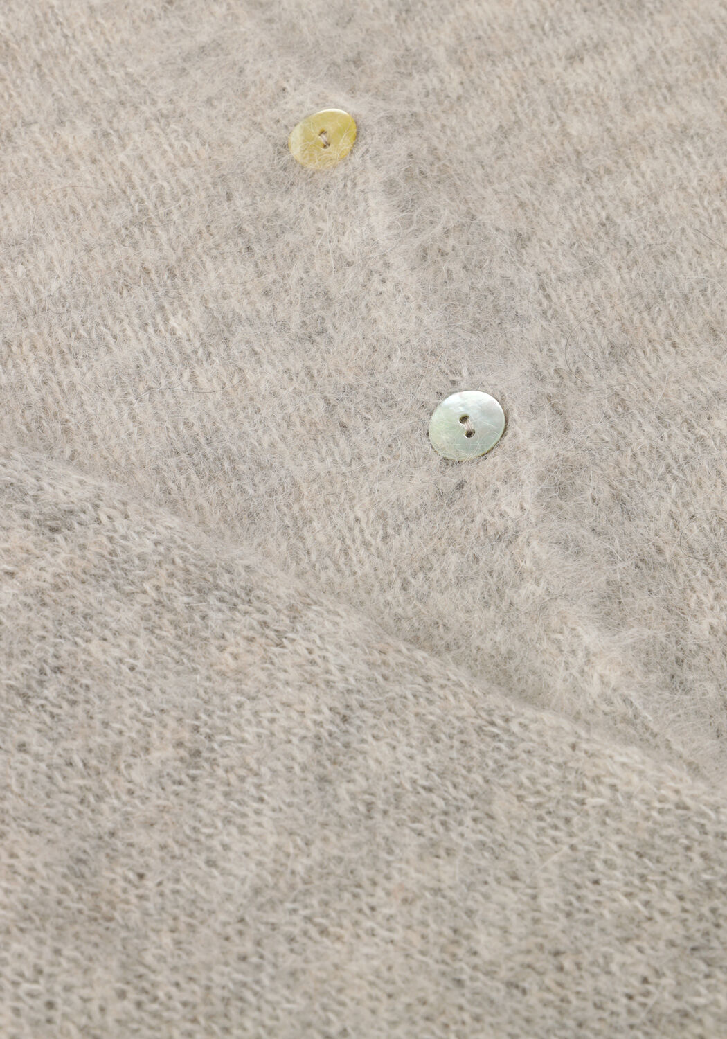 Hellgrau BY-BAR Strickjacke CLEO NATURAL CARDIGAN - large