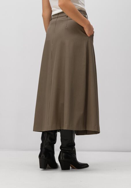 Khaki CO'COUTURE Midirock LUNA POCKET PLEAT SKIRT - large