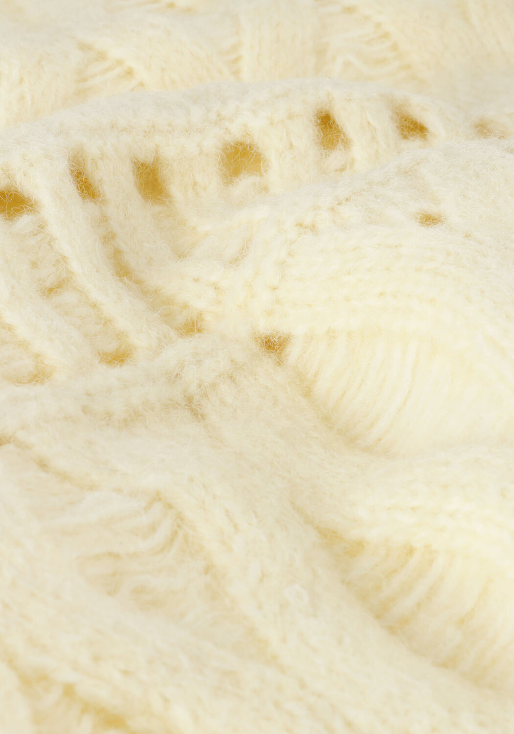 Ecru SILVIAN HEACH Rollkragenpullover LUPETTO M/L- SWEATER - large