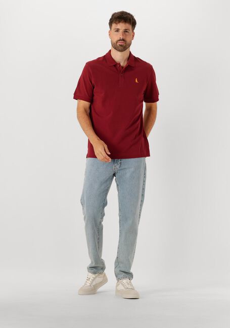 Rote STRØM Clothing Polo-Shirt POLO - large