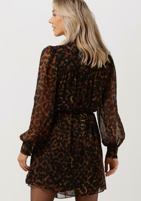 Braune GUESS Minikleid MORGANE DRESS - large