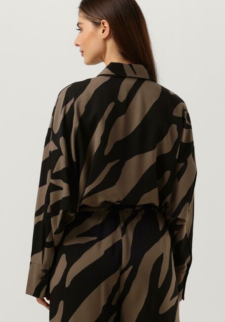Schwarze GESTUZ Blusen BOTHILDEGZ LS SHIRT - large