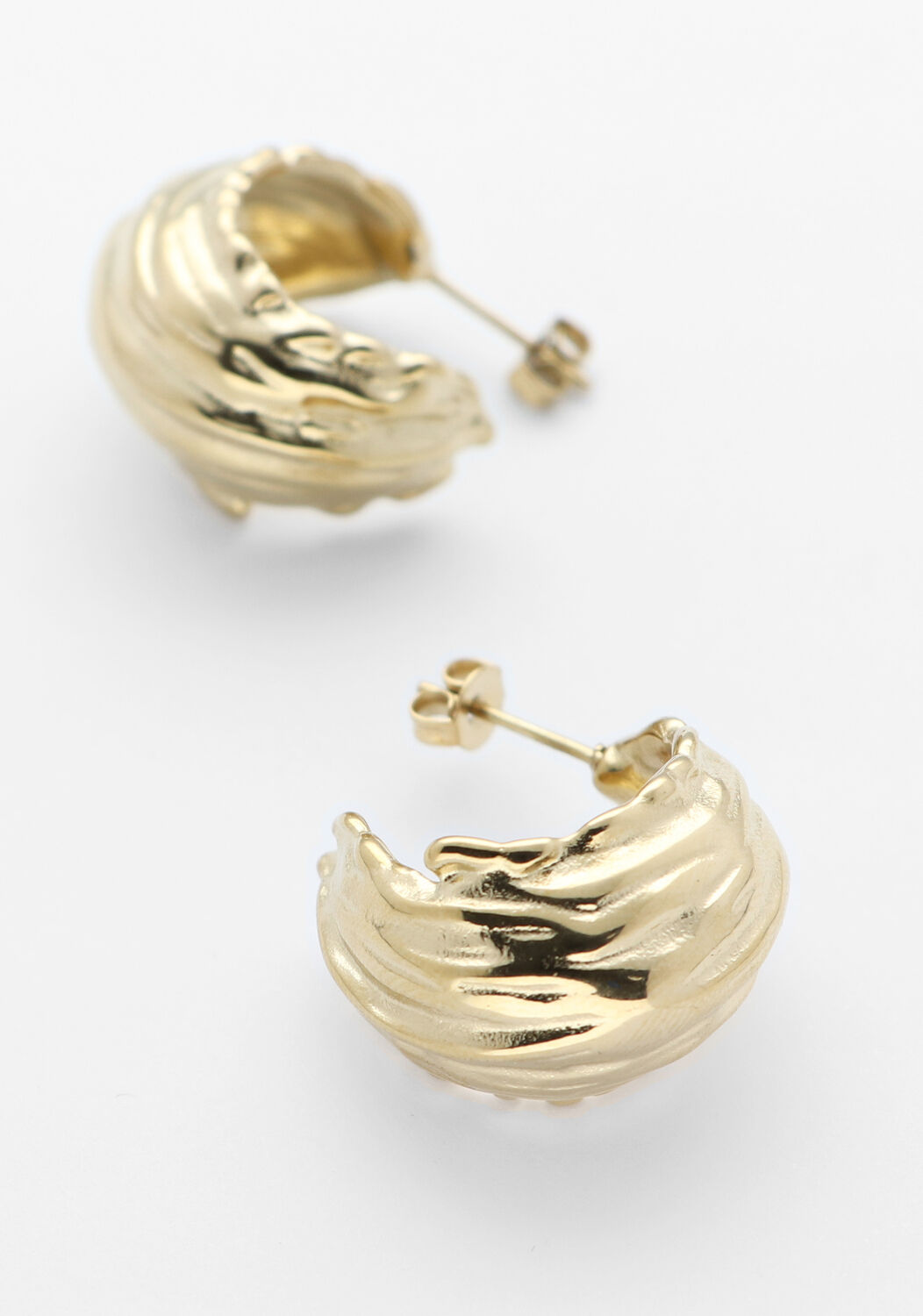 Goldfarbig NOTRE-V Ohrringe EARRING#9 - large