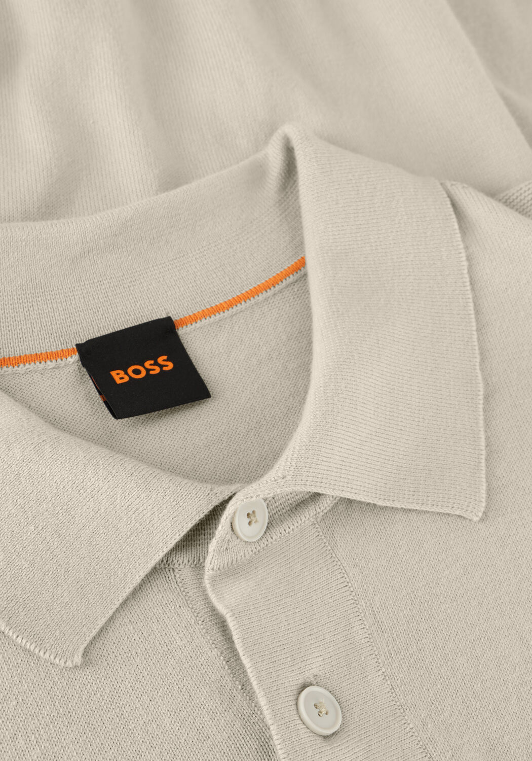 Beige BOSS ORANGE Polo-Shirt ASAC_P - large