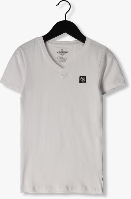 Weiße VINGINO T-shirt B-BASIC-TEE-VNSS - large