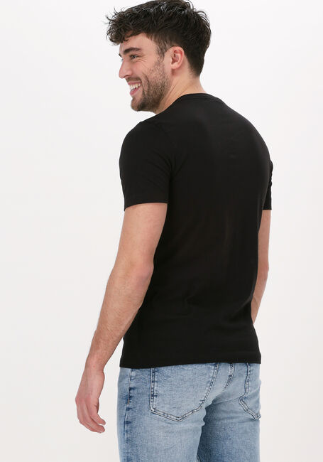 Schwarze CALVIN KLEIN T-shirt STACKED LOGO TEE - large