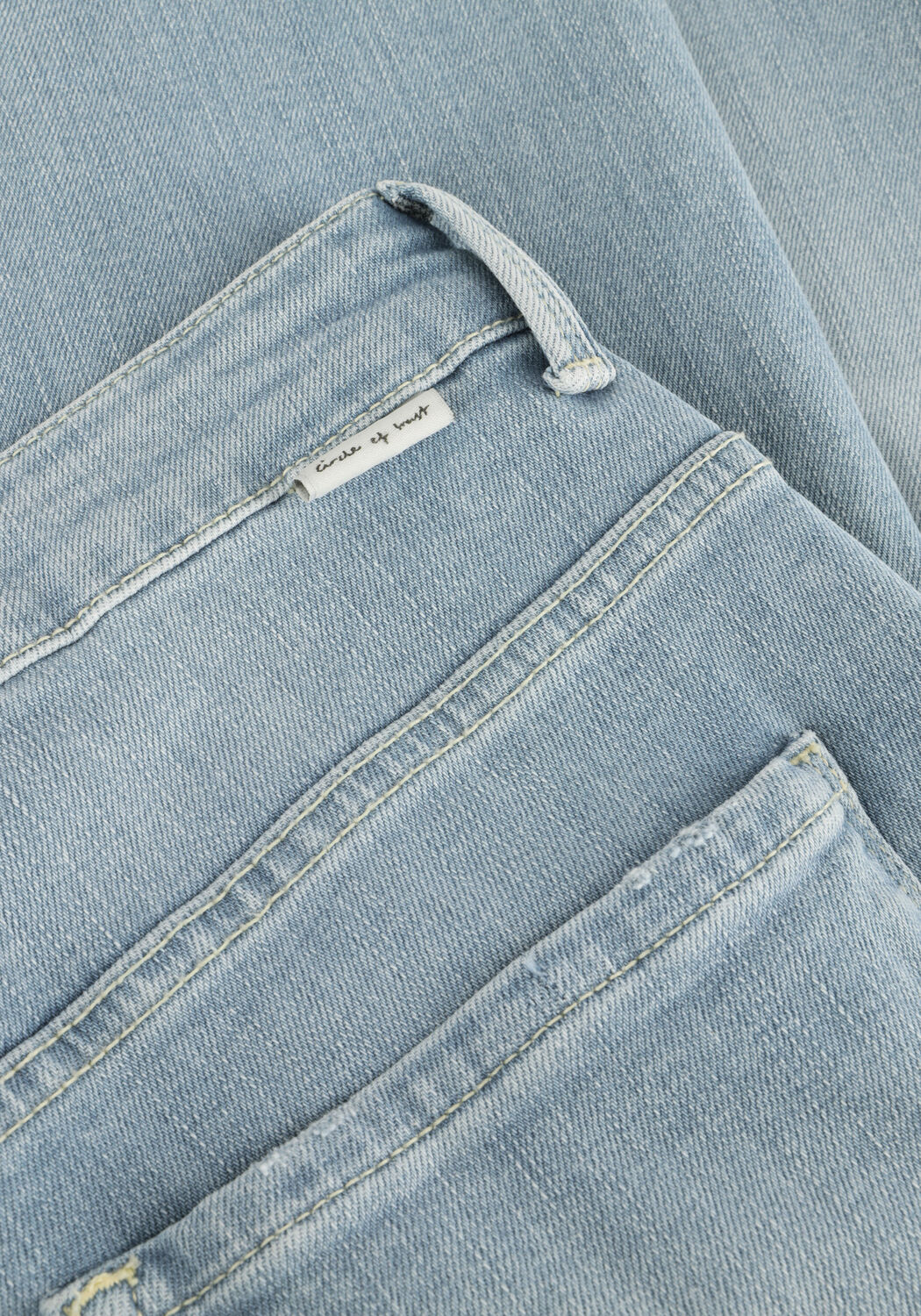 Blaue CIRCLE OF TRUST Wide jeans MARLOW DNM - large