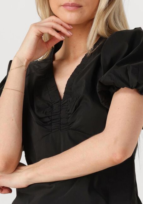 Schwarze NEO NOIR Blusen IRINA POPLIN BLOUSE - large