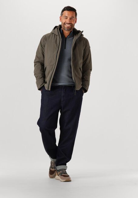 Graue CAST IRON Pullover HALF ZIP COLLAR ECOVERO - large
