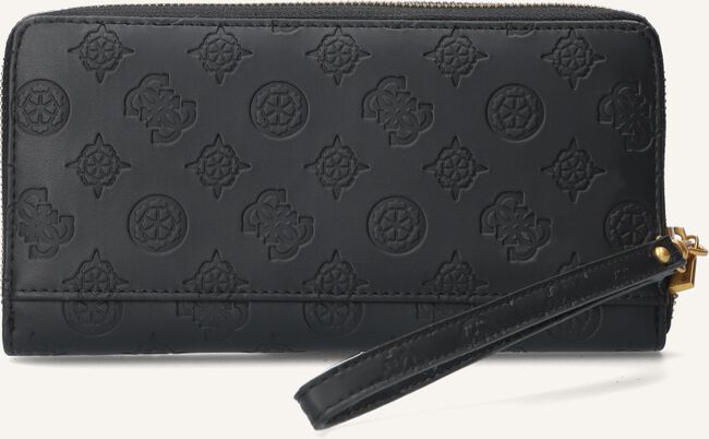 Schwarze GUESS Portemonnaie ZANELLE SLG CHEQUE ORGANIZER Schwarze GUESS Portemonnaie ZANELLE SLG CHEQUE ORGANIZER - large