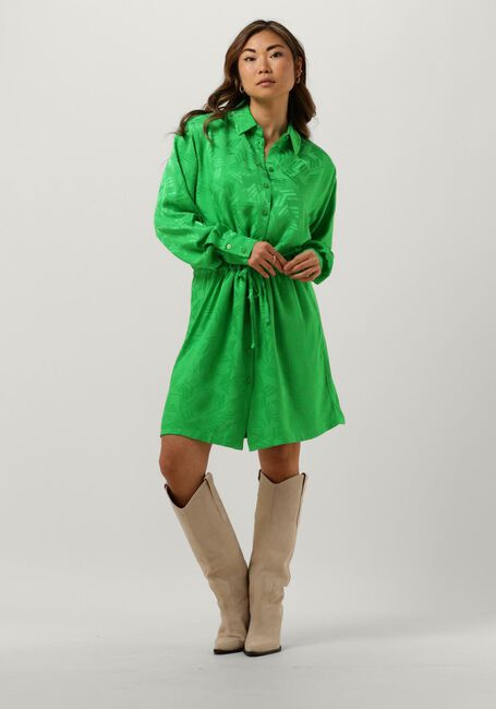 Grüne ALIX THE LABEL Minikleid LADIES WOVEN JACQUARD BLOUSE DRESS - large