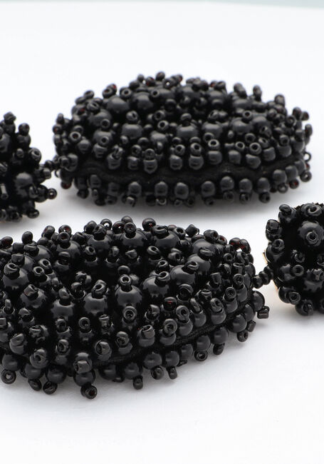 Schwarze NOTRE-V Ohrringe EARRING BEADS - large