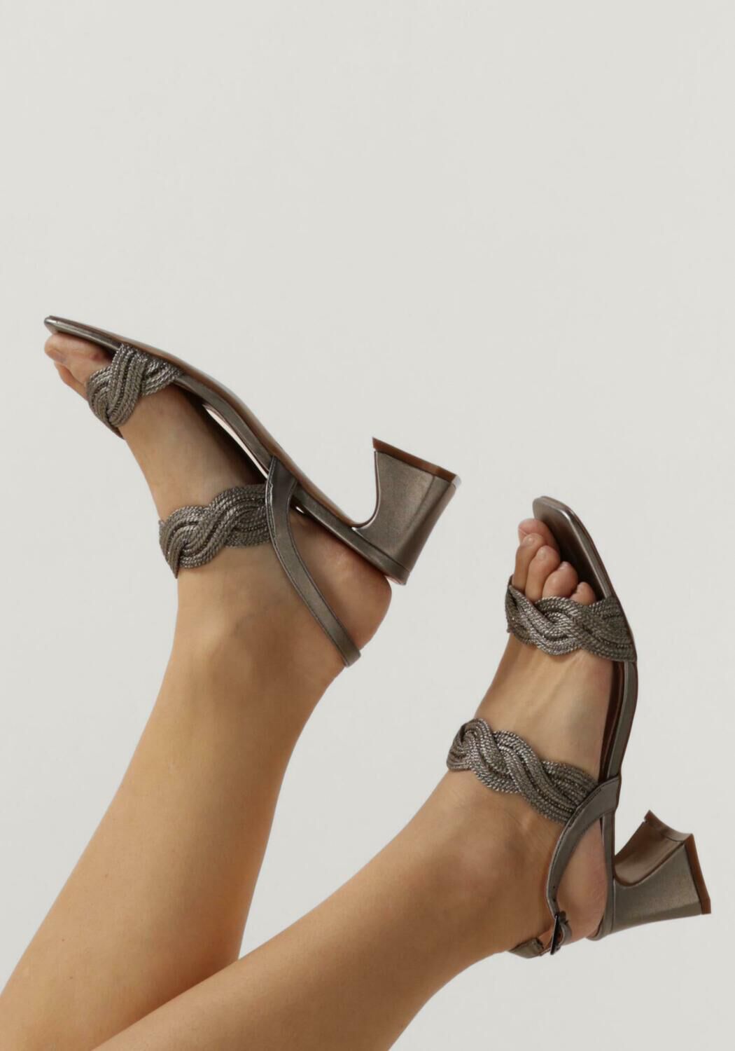 Silberne BIBI LOU Sandalen 876Z94HG - large